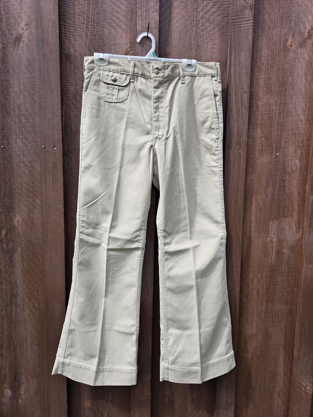 Vintage Lee Jeans Khaki Flares
